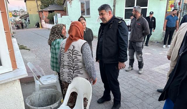 Edirne Emniyet Müdürü Karaburun, Huzur Toplantısı'nda vatandaşlarla buluştu