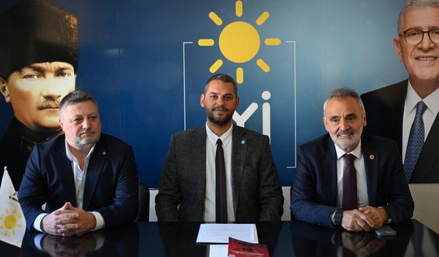 İYİ Parti Edirne İl Başkanlığına atanan Şahin görevi devraldı