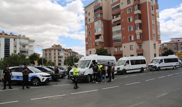 Tekirdağ'da okul çevrelerinde denetimler sürüyor