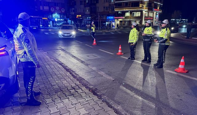 Tekirdağ'da polis ekipleri trafik uygulaması yaptı