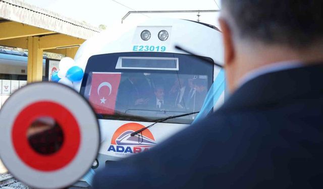 8 yıl aradan sonra yeni vagonuyla ADARAY hizmete sunuldu