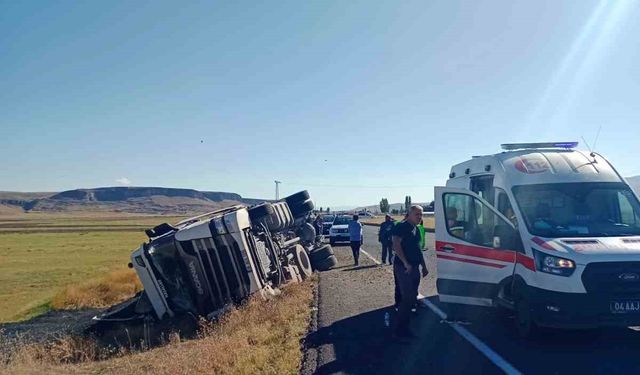 Ağrı’da trafik kazası: 1 yaralı