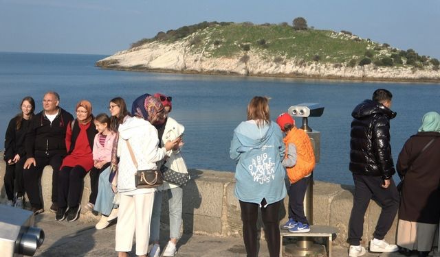 Amasra’da ziyaretçi yoğunluğu