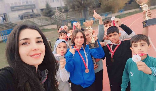 Aşkale atletizmde başarısını sürdürüyor