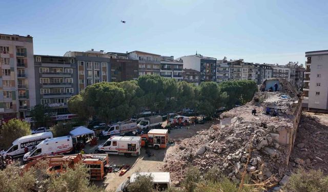 Aydın’da 7 büyüklüğünde deprem tatbikatı gerçekleştirildi