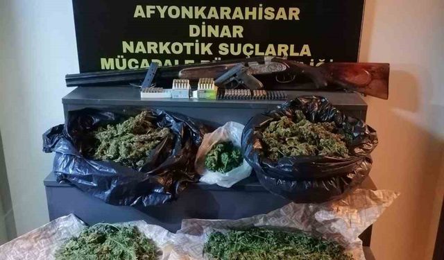 Bağ evinde 1 kilo 662 gram skankla yakalanan şahıs tutuklandı