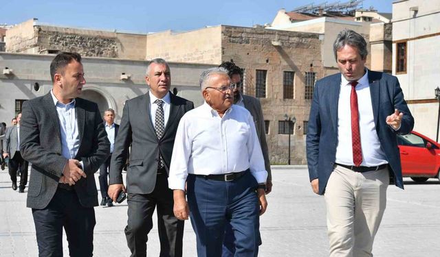 Başkan Büyükkılıç; Tarihi Kayseri Mahallesi dokusunu ortaya çıkaracak projeyi yerinde inceledi