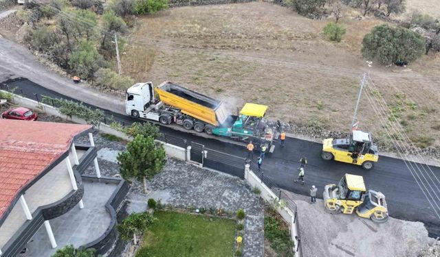 Başkan Özdoğan: "Yol çalışmalarımızı titizlikle sürdürüyoruz"