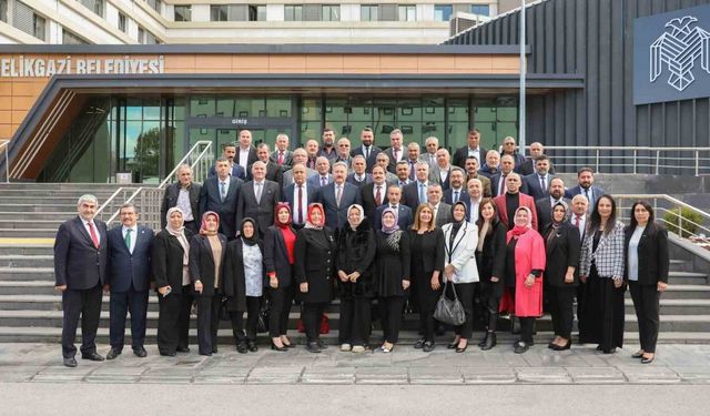 Başkan Palancıoğlu, muhtarları Melikgazi Belediyesi’nde misafir etti