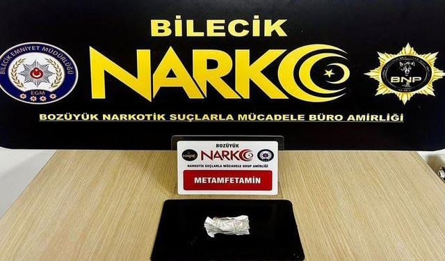 Bilecik’te uyuşturucu operasyonu