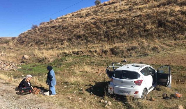 Bingöl’de trafik kazası: 2 yaralı