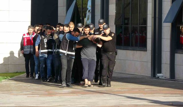 Çanakkale’de polis merkezi önündeki silahlı çatışmaya 8 tutuklama