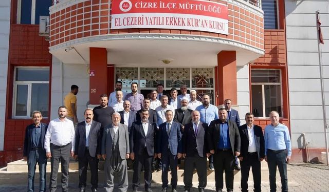 Cizre’de Camiler ve Din Görevlileri Haftası kutlandı