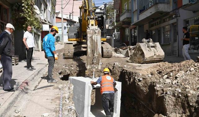 Demirci’de su taşkınlarına son