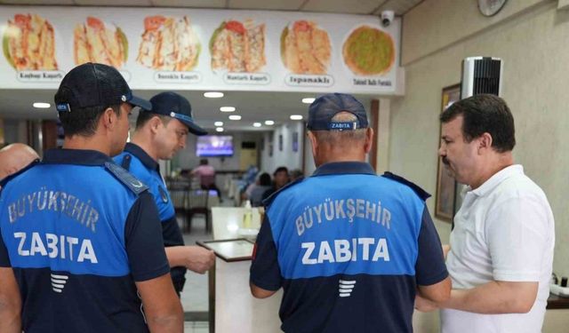 Denizli Büyükşehir zabıtası gıda denetimlerini sürdürüyor