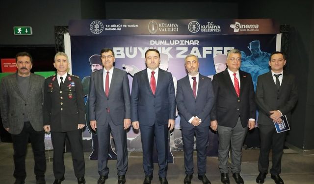 “Dumlupınar Büyük Zafer” Animasyon Filmi’nin galası Kütahya’da gerçekleştirildi