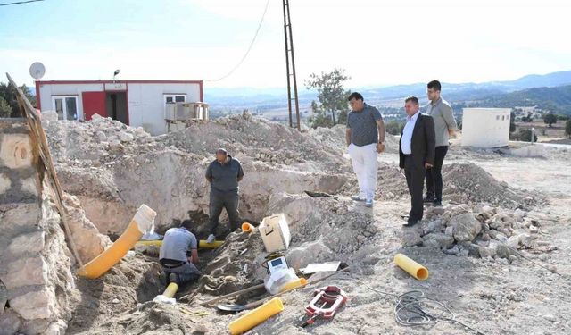 Emet-Hisarcık Orta Ölçekli Sanayi Bölgesi’nde doğalgaz çalışması başlatıldı