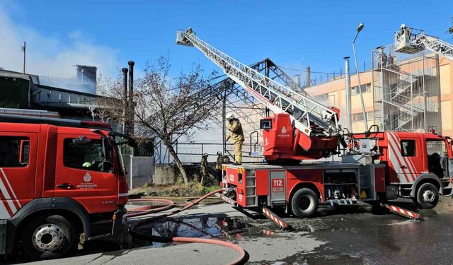 Gaziosmanpaşa’da korkutan yangın: Dumanlar kilometrelerce uzaktan görüldü