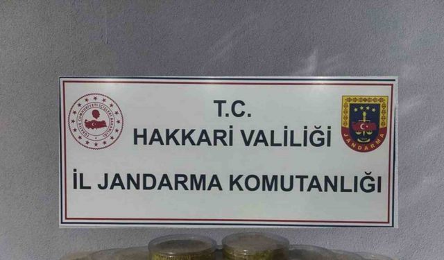 Hakkari gümrük kaçakçılığı operasyonu