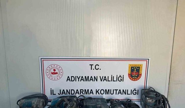 İnşaat malzemelerini çalan şahıs yakalandı