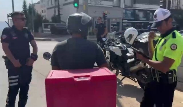 Kahramanmaraş polisinden motosiklet denetimi