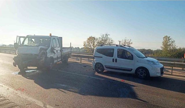 Karacabey’de zincirleme kaza: 9 yaralı