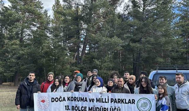 Kars’ta Doğa Yürüyüşü ve Yaban Hayatı Gözlemi etkinliği gerçekleştirildi