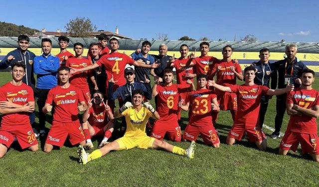 Kayserispor U19 deplasmanda kazandı