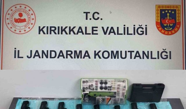 Kırıkkale’de silah kaçakçılığı yaptığı iddiasıyla 2 şüpheli gözaltında