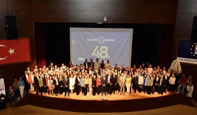 Kütahya Baro Başkanı Sunay güven tazeledi