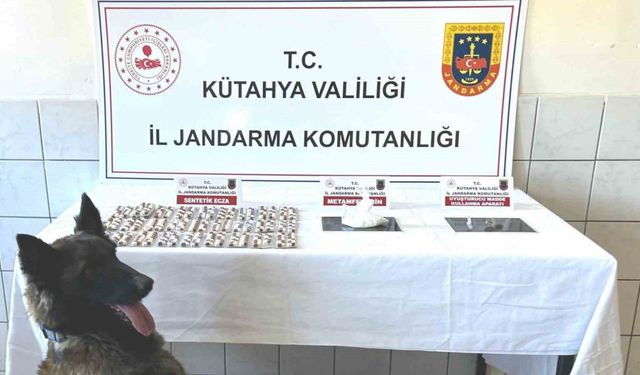 Kütahya’da jandarmadan uyuşturucu operasyonu: 3 tutuklama