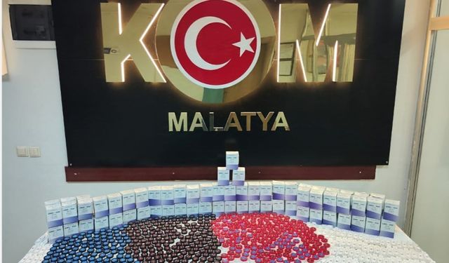 Malatya’da 2 bin 46 adet cinsel içerikli sahte ürün ele geçirildi