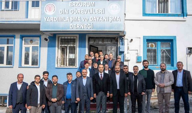 MHP İl Başkanı Yurdagül’den Din Görevlileri Yardımlaşma ve Dayanışma Derneğine ziyaret