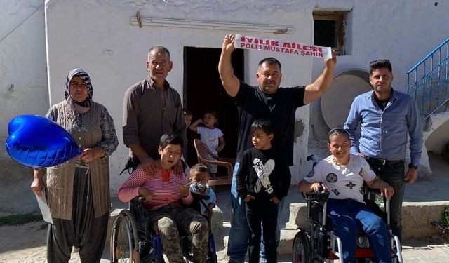 Niğde’de engelli kardeşlerin hayali gerçek oldu