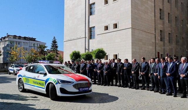 Ordu emniyeti, 81 yeni araç ile filosunu güçlendirdi