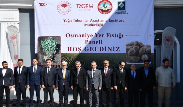 Osmaniye’de yerfıstığı paneli düzenlendi