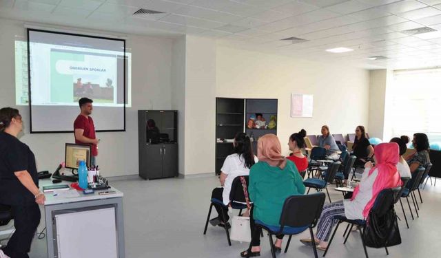 Sağlık Müdürü Uzm Dr. Karaca "Gebe Okulu"nu anlattı