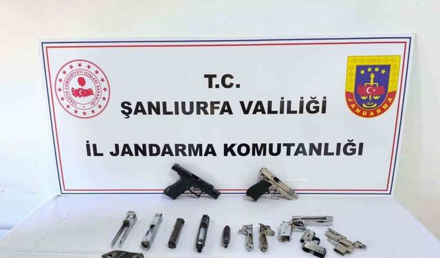 Şanlıurfa’da silah kaçakçılığı operasyonu: 2 gözaltı