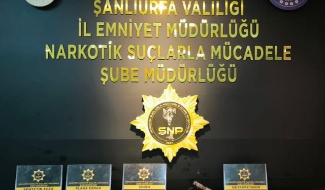 Şanlıurfa’da uyuşturucu operasyonunda 20 gözaltı