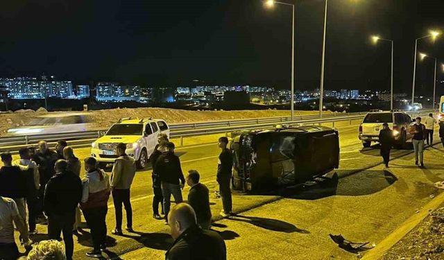 Siirt’te trafik kazası: 1 yaralı