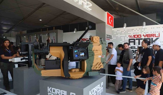 Sınırlarımızı koruyan yapay zeka destekli Uzaktan Komutalı Silah Sistemleri TEKNOFEST’te