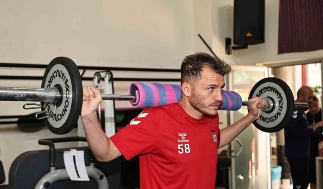 Sivasspor, fitness salonunda çalıştı