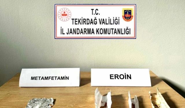 Tekirdağ’da uyuşturucu operasyonları