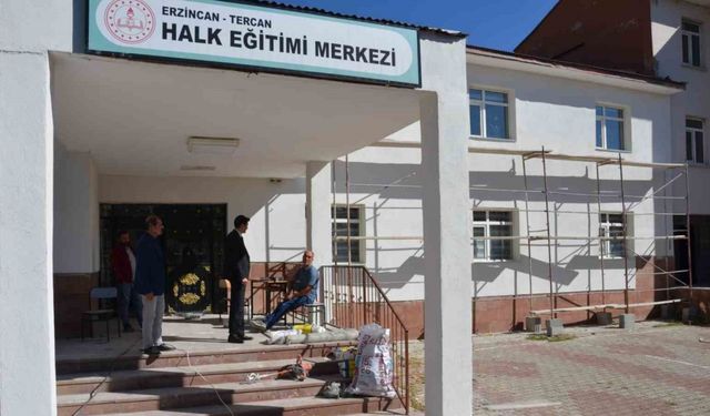 Tercan Halk Eğitim Merkezi yenileniyor