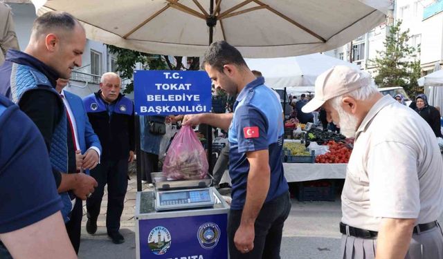 Tokat’ta pazar yerleri denetlendi