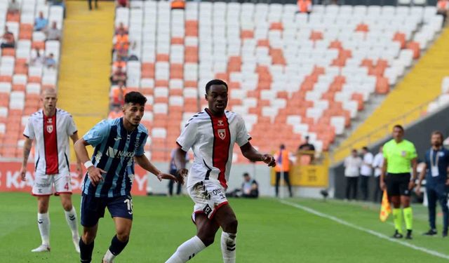 Trendyol Süper Lig: Adana Demirspor: 1 - Samsunspor:0 (İlk yarı)