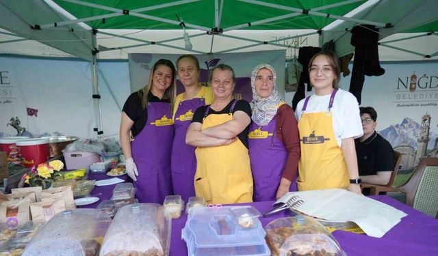 Üreten kadınlar Niğde 4. Gastronomi Festivali’nde buluştu