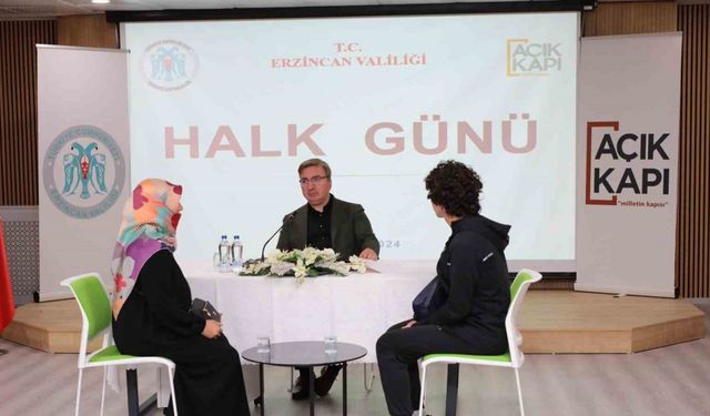 Vali Aydoğdu, "Halk Günü"nde 40 vatandaşı dinledi