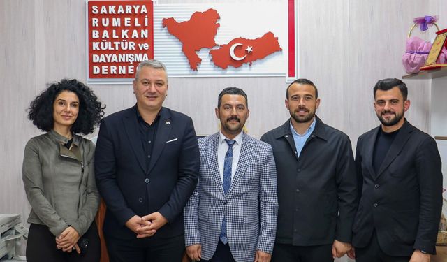 Başkan Çelik'ten Rumeli Balkan Derneği'ne ziyaret