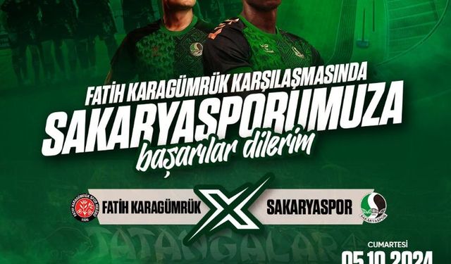 Yusuf Alemdar'dan Sakaryaspor'a destek mesajı